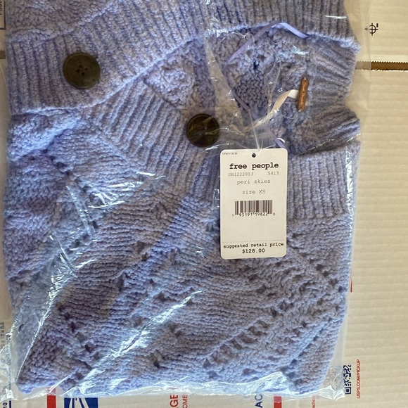 FREE PEOPLE Knit Button-Up Cardigan - Picture 7 of 8